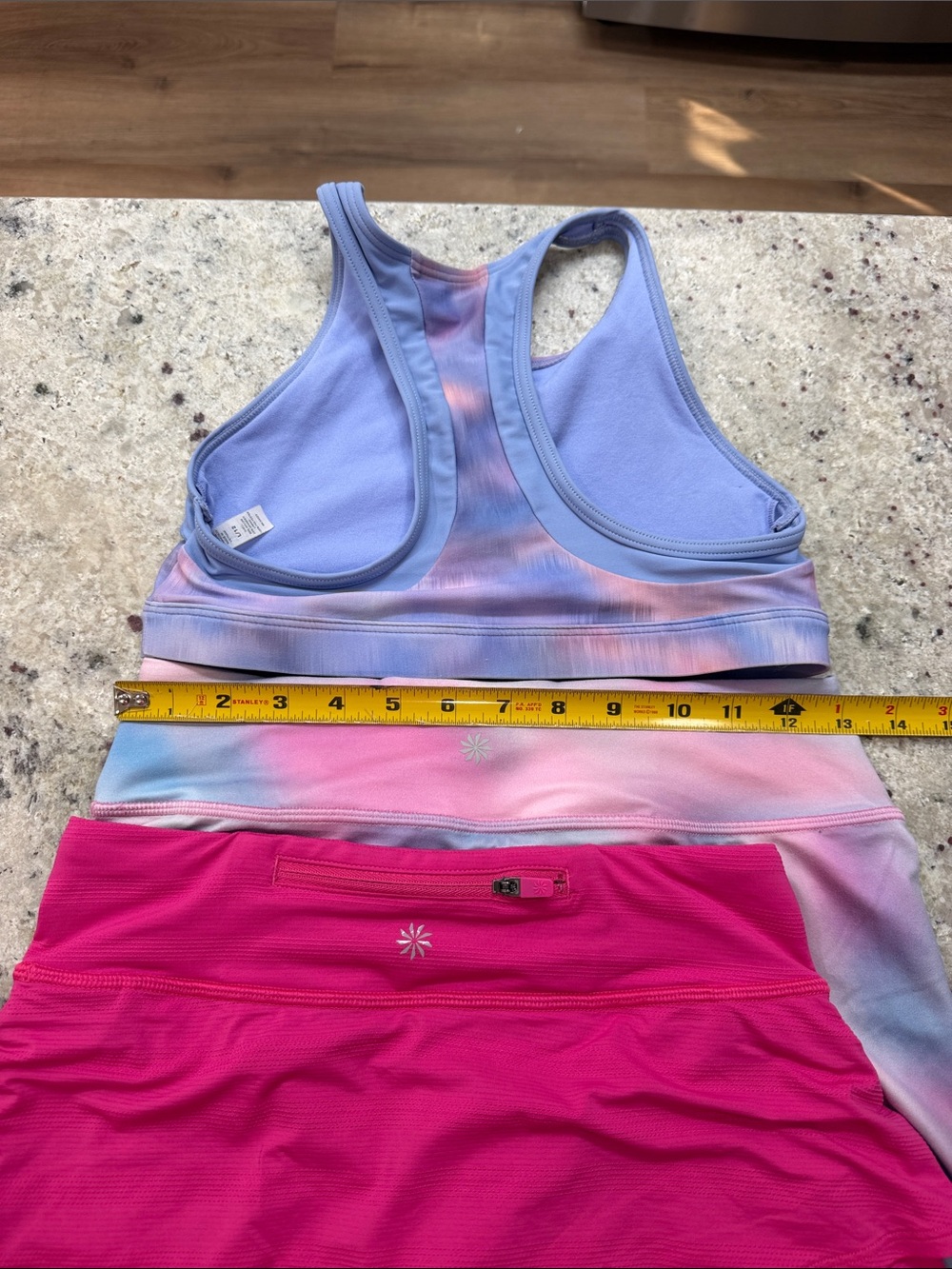 Athleta Girls Skorts Shorts Sports Bra Bundle Pink Blue Athletic Size Large 12 - Picture 8 of 10